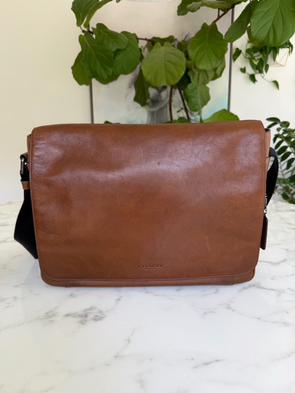 Coach Metropolitan Courier Leather Laptop Messenger Shoulder Bag Briefcase 72061 - Picture 2 of 16